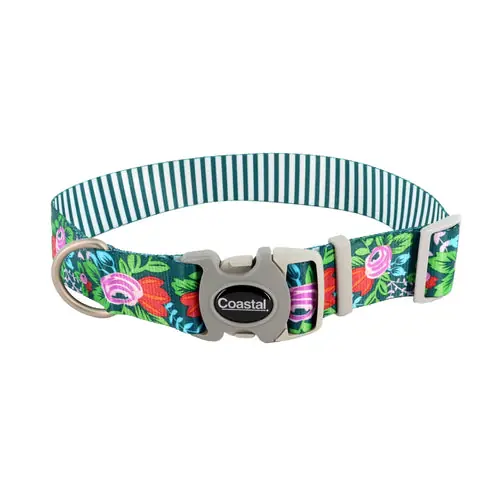 Endast idag - Sublime® Adjustable Dog Collar Floral Medium