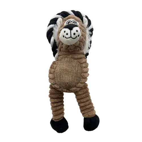 Tiger-Bamse med Rep, 27 cm - Professionell kvalitet