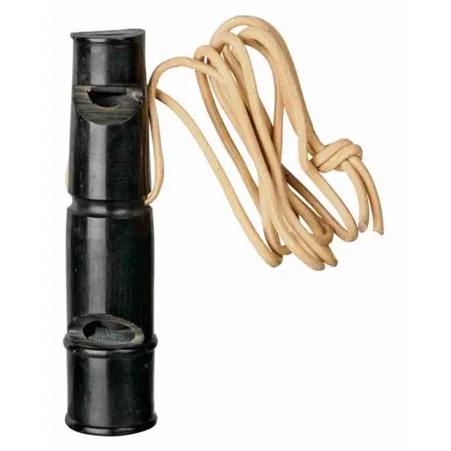 Premiumkvalitet - Trixie Whistle Buffalo Horn 90mm