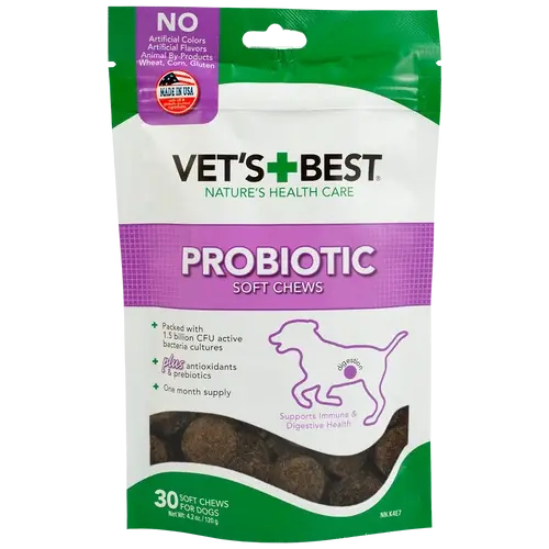Vet’s Best Probiotic Soft Chews | Nyligen tillagt
