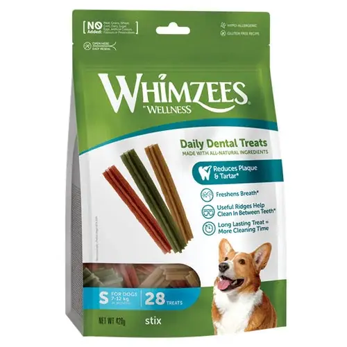 Whimzees Stix Small 28’s - Premiumkvalitet