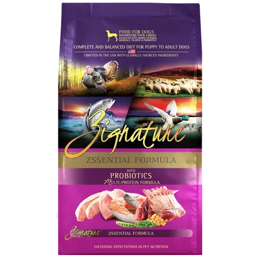 Zignature Zssential Formula Dry Dog Food, 4lb - Rea