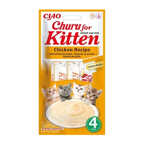 Churu Kitten Kyckling – 4 ST | Begränsat antal