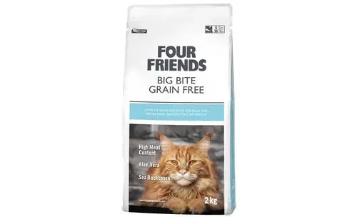 Nyhet | FourFriends Cat – Grain Free Big Bite 2 kg