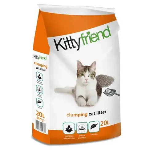 Kittyfriend Clumping Cat Litter 20ltr - Enkel retur