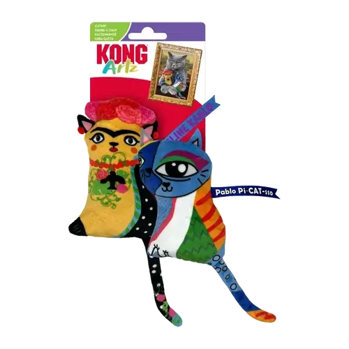 Kong Katt Artz Kahlo / Picasso – 2 Pack - Populär