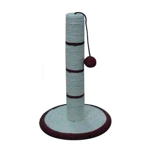 Rabatt | Lazy Bones Scratch Post Sisal With Toys 45cm