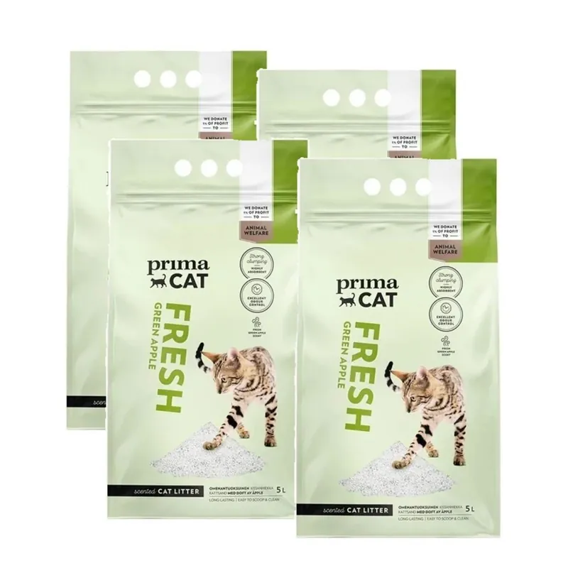 Prima Cat Fresh Apple 4x10 l | Fyndpris
