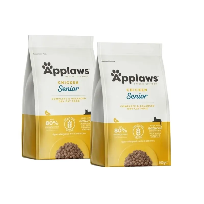 Applaws Cat Senior Chicken 2x2kg | Toppkvalitet