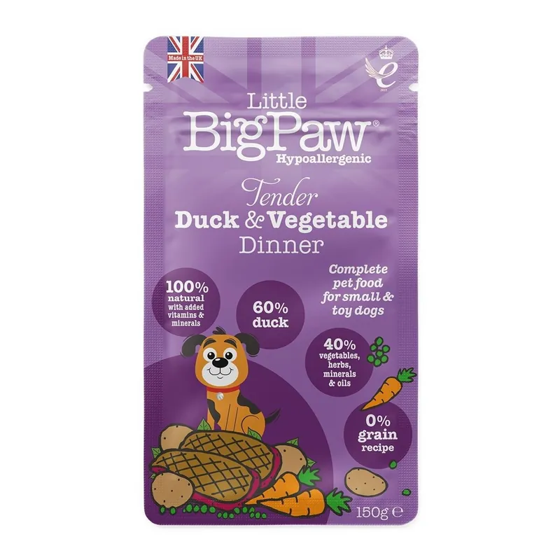 Little BigPaw Tender Duck & Vegetables Dinner - Rabatter