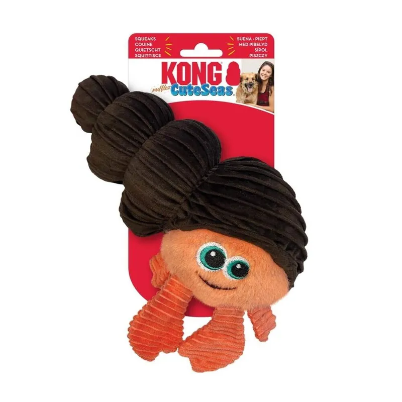 Nedsatt pris - KONG Cuteseas Rufflez Eremitkräfta S/M