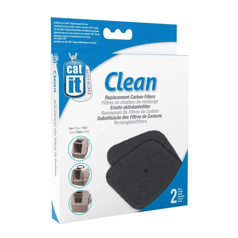 Catit Kolfilter till Kattlåda 2-pack | Rekommenderas