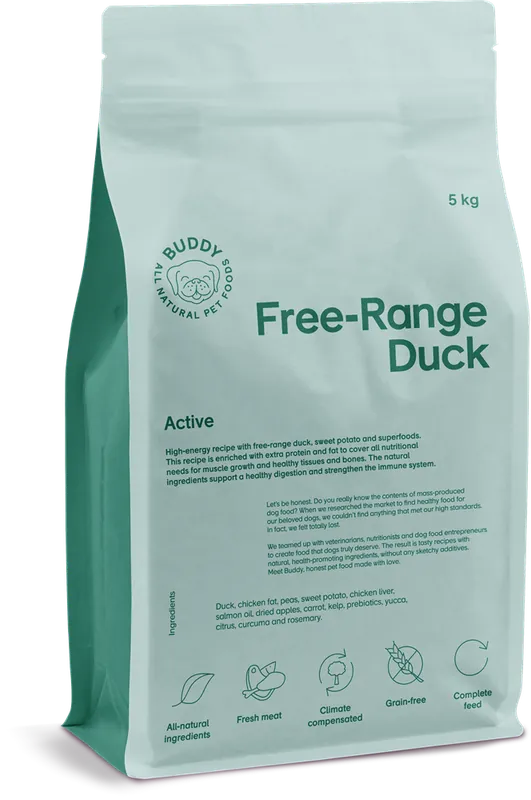Bara denna vecka - Buddy Free-Range Duck 5 kg