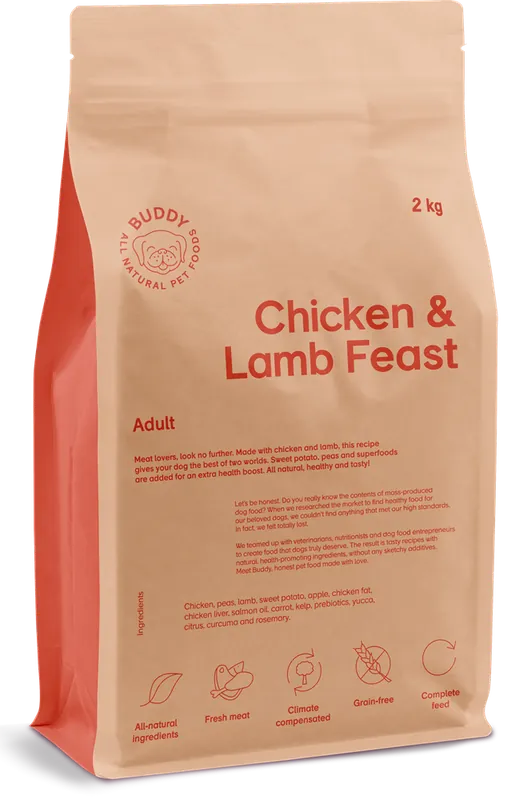 Beställ nu | Buddy Chicken & Lamb Feast 2 kg