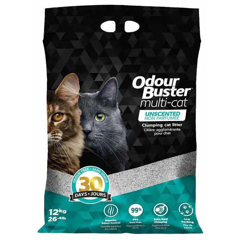 Slutrea - Kattsand Odour Buster Multi Cat 12 kg