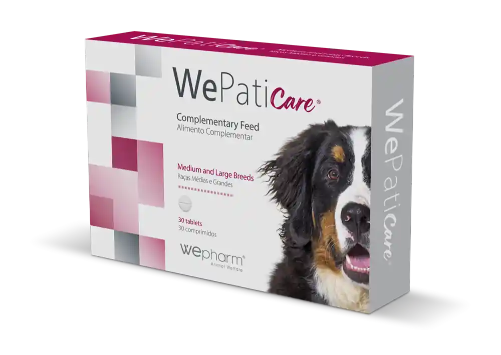 Kompletteringsfoder WePharm WePaticare Medium & Large Breeds 30 st - Finns att beställa