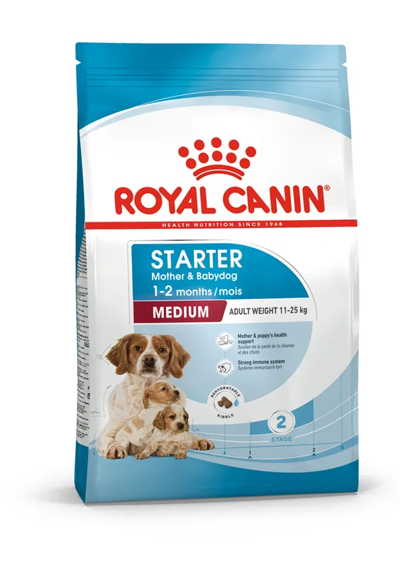 Royal Canin MEDIUM Starter Torrfoder för hund 15 kg - Spara mer