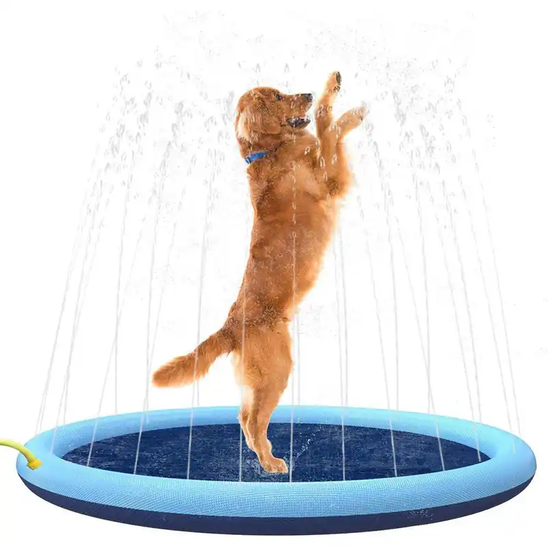 Rabatter - Fontän Ozami Dog Splash Pool Blå 150 cm