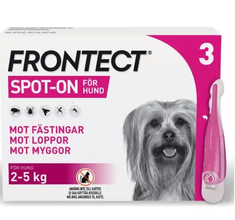 Kampanj | Frontect 2-5 kg, spot-on, lösning 3x0,5 ml