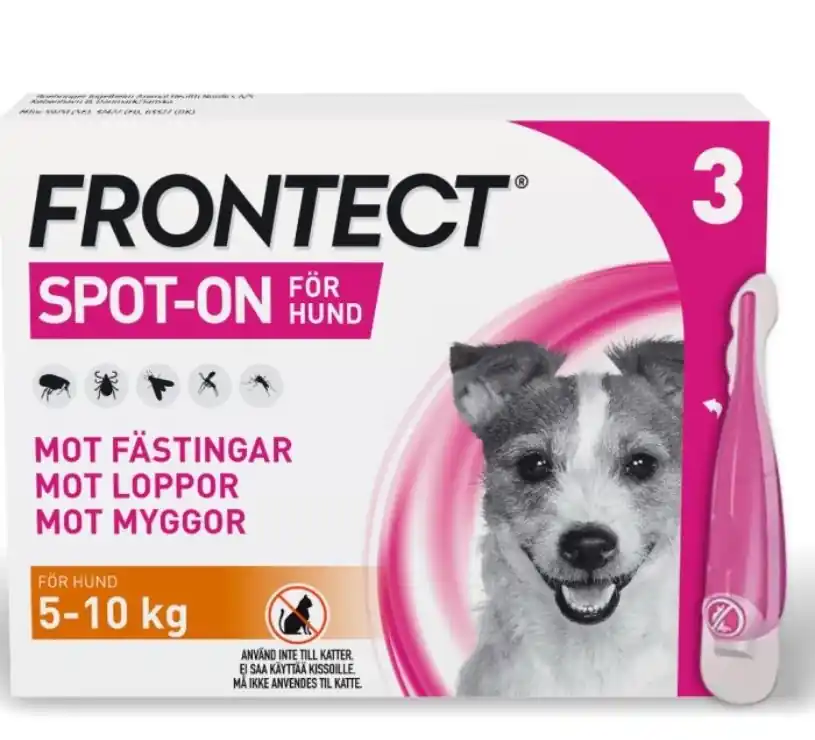 Spara nu - Frontect 5-10 kg, spot-on, lösning 3x1 ml