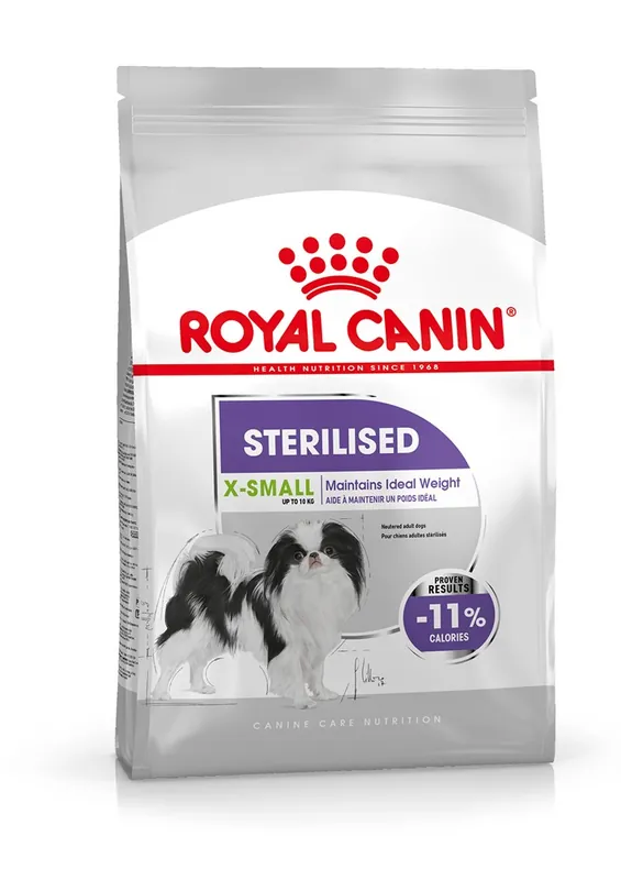 Nyinkommet | Royal Canin Sterilised X-SMALL Torrfoder för hund 1,5 kg