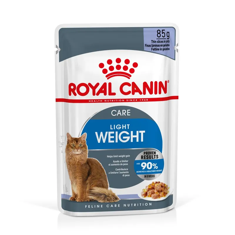 Rabatter - Royal Canin Light Weight Jelly Våtfoder för katt 12x85 g