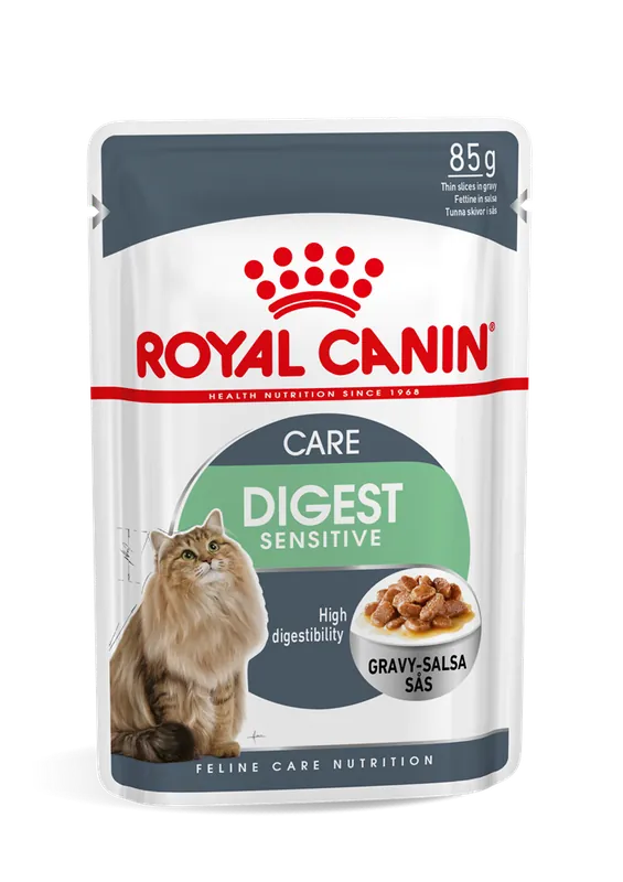 Royal Canin Digestive Care Gravy Våtfoder för katt 12x85 g - Expressleverans