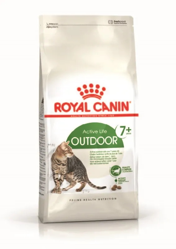 Royal Canin Outdoor 7+ Ageing Torrfoder för katt 10 kg | Hög kvalitet