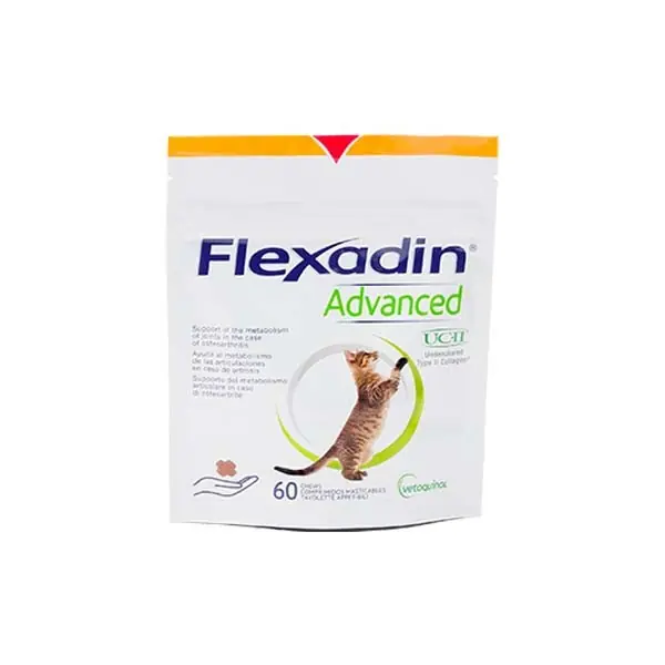 Skynda dig | Tuggtabletter Vetoquinol Flexadin Advanced Cat 60 st