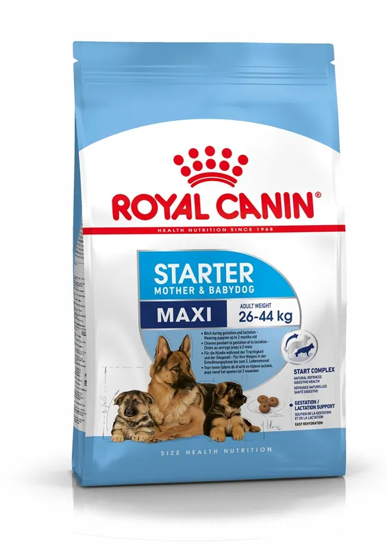 Försäljningssuccé - Royal Canin MAXI Starter Torrfoder för hund 15 kg