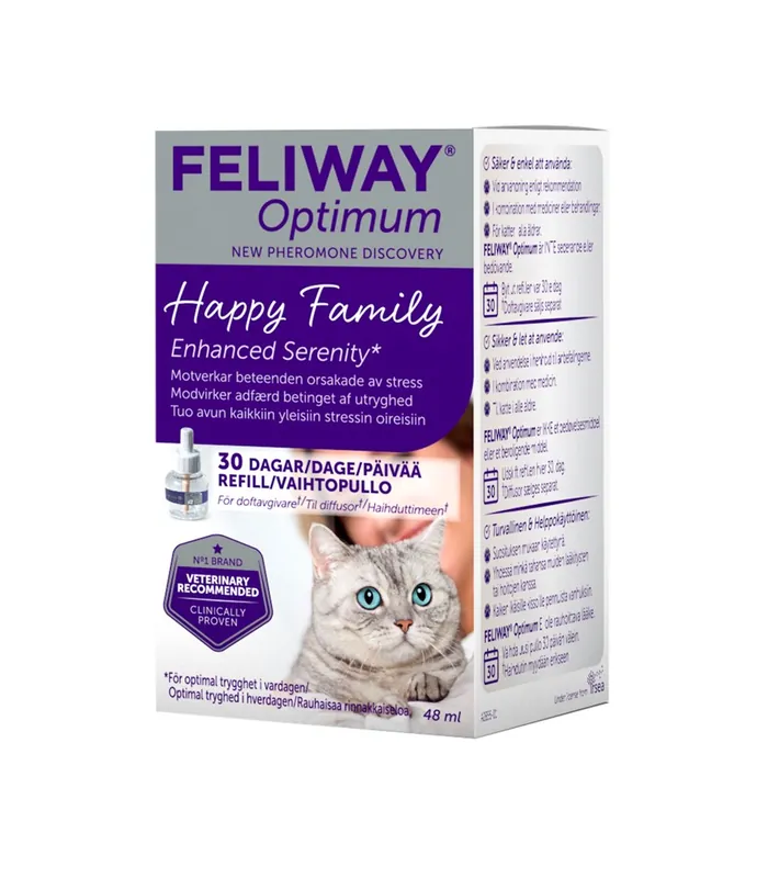 Bara denna vecka - Feromoner Katt Feliway Optimum Refill 48 ml