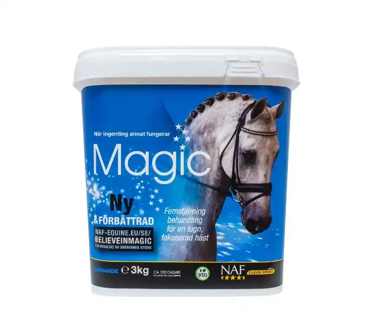 Lugnande NAF Magic Pulver 3 kg | Outlet