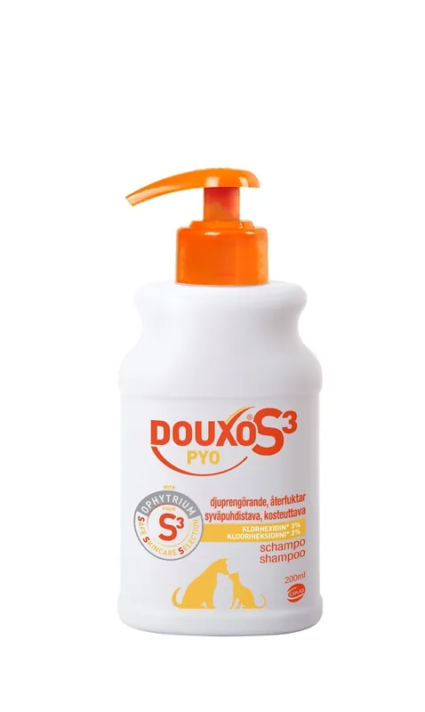 Extra rabatt - Shampoo Ceva Douxo S3 Pyo 200 ml