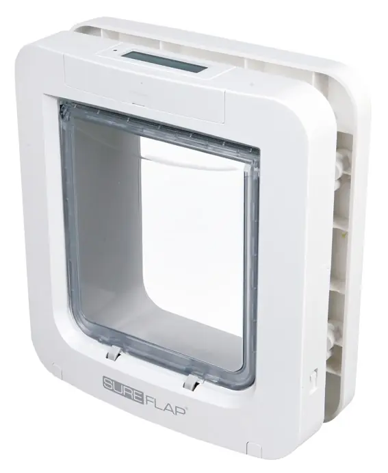 Kattlucka med microchip ID SureFlap Vit | Fabrikspris