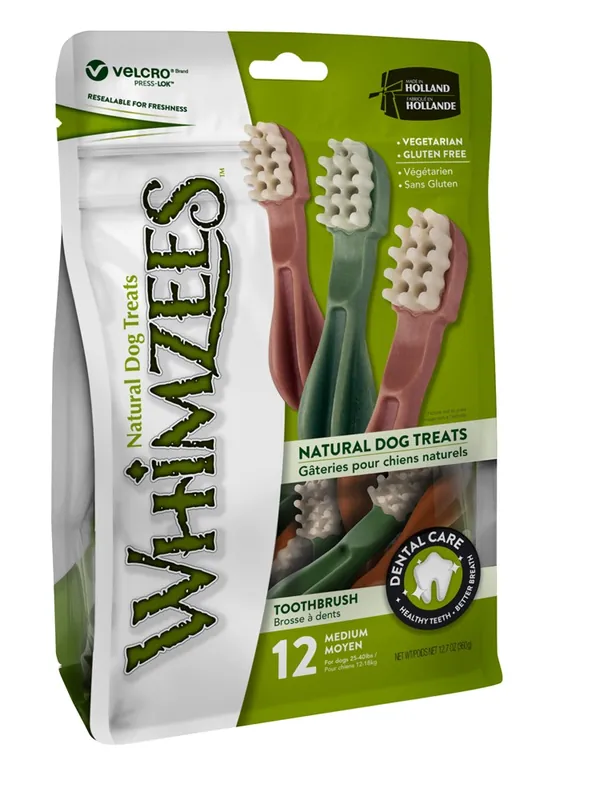 Whimzees Tandborste Star M 12 st | Missa inte