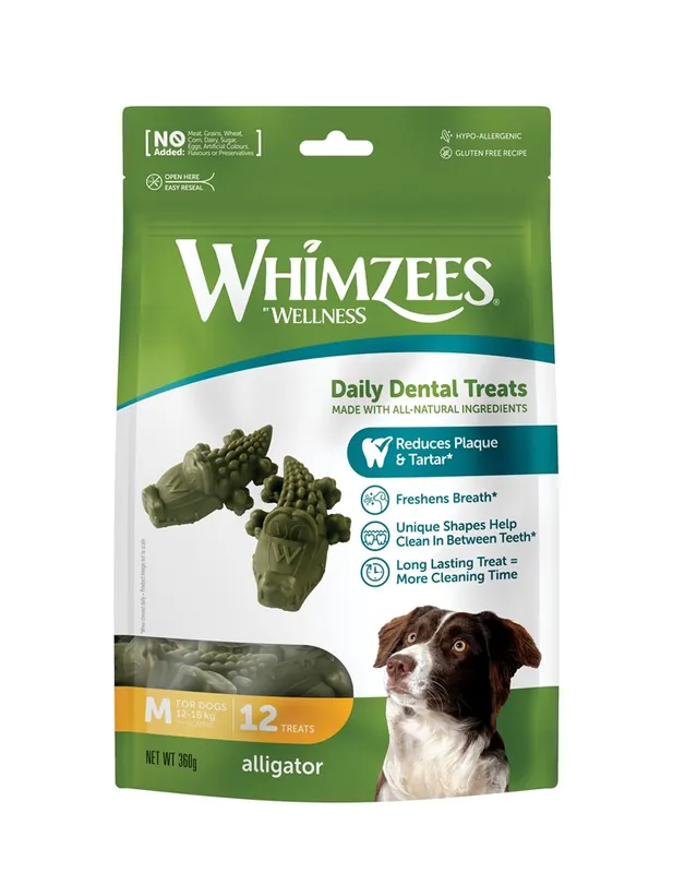 Favorit hos kunderna - Whimzees Alligator M 12 st