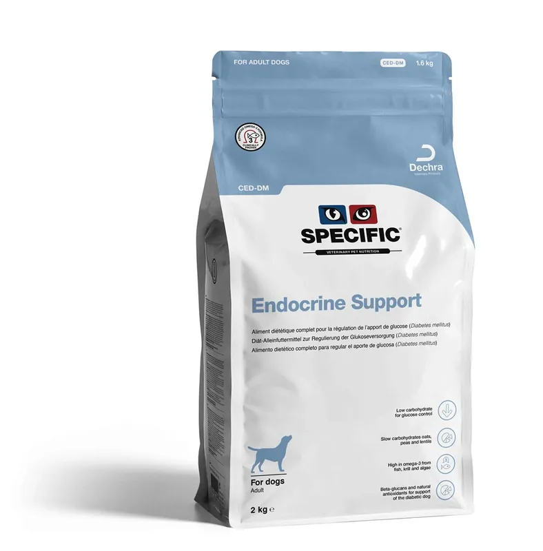 Gratis retur - Specific CED-DM Endocrine Support Dog 2 kg