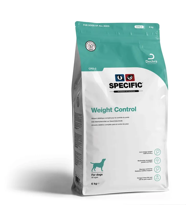 Specific CRD-2 Weight Control Dog 6 kg - Kundernas favorit