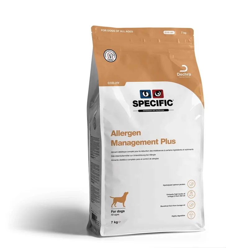 Begränsat lager | Specific COD-HY Allergen Management Plus Dog 7 kg
