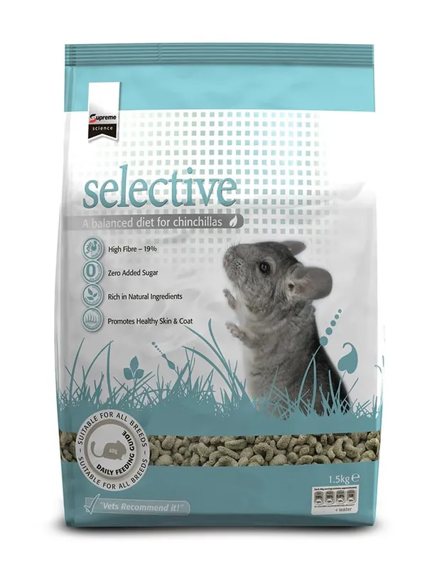 Spara nu | Foder Supreme Science Selective Chinchilla 1,5 kg