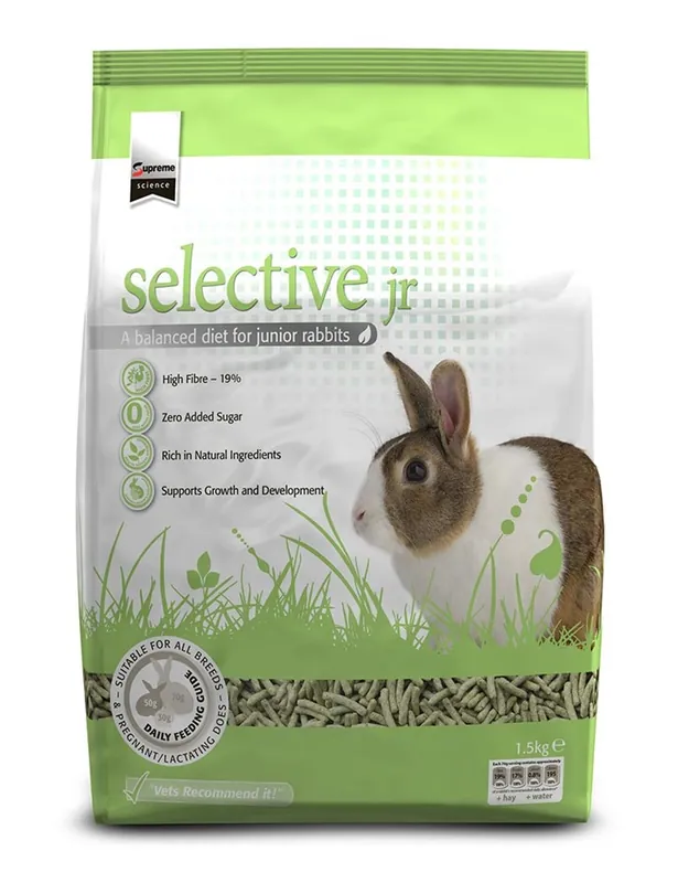 Foder Supreme Science Selective Junior Rabbit 1,5 kg | I lager