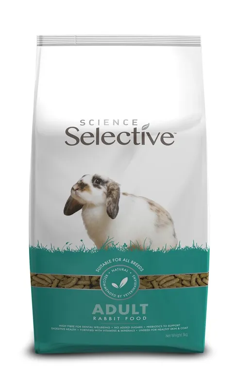 Foder Supreme Science Selective Rabbit 3 kg - Premiumkvalitet