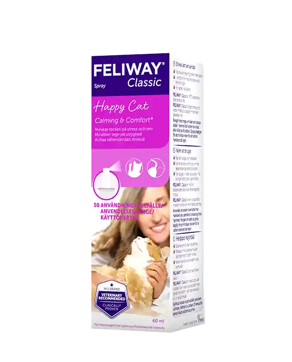 Trygghetssprej Katt Feliway Classic 60 ml | Bästa pris
