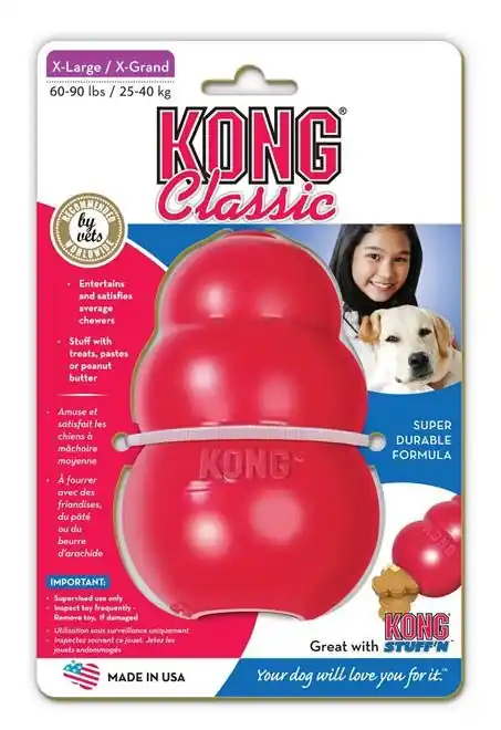 Classic Kong Röd XL - Beställ nu