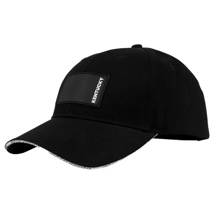 Keps Rubber Logo Svart | Professionell kvalitet