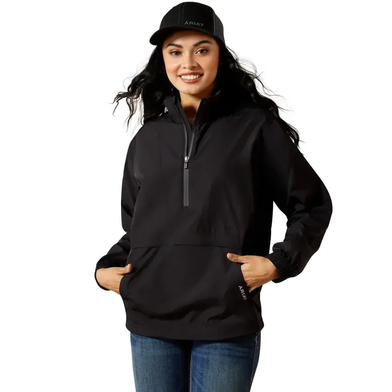 Whisper Pullover Jacket – Svart - Ny produkt