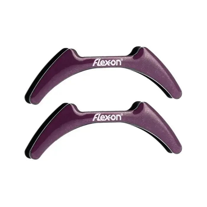 Precis inkommet - Stickers stigbyglar Plommon Silver Flex-On