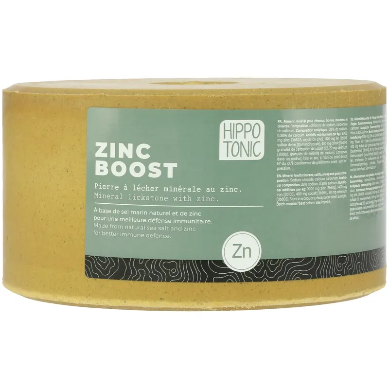 Saltsten för häst Hippotonic Zinc boost | Bra pris just nu