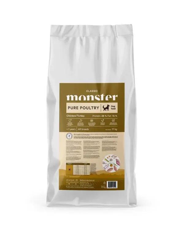 Kundernas favorit | CLASSIC PURE POULTRY 17 KG