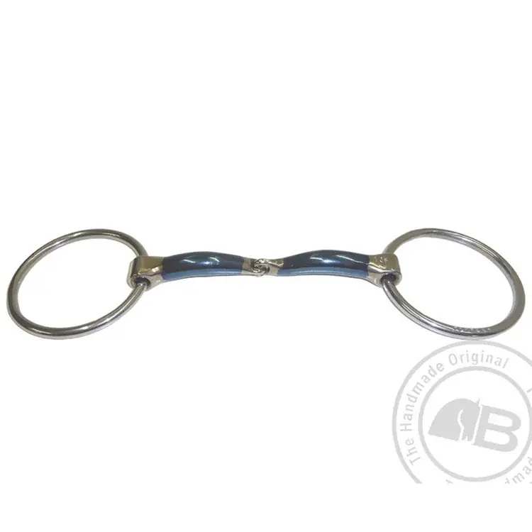 Tränsbett 2-delat – Loose Ring Snaffle Lock Up – BOMBER - Dagens deal